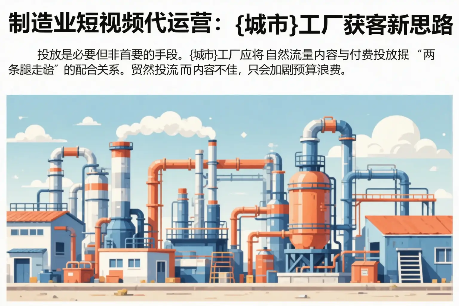 制造业短视频代运营:普兰工厂获客新思路